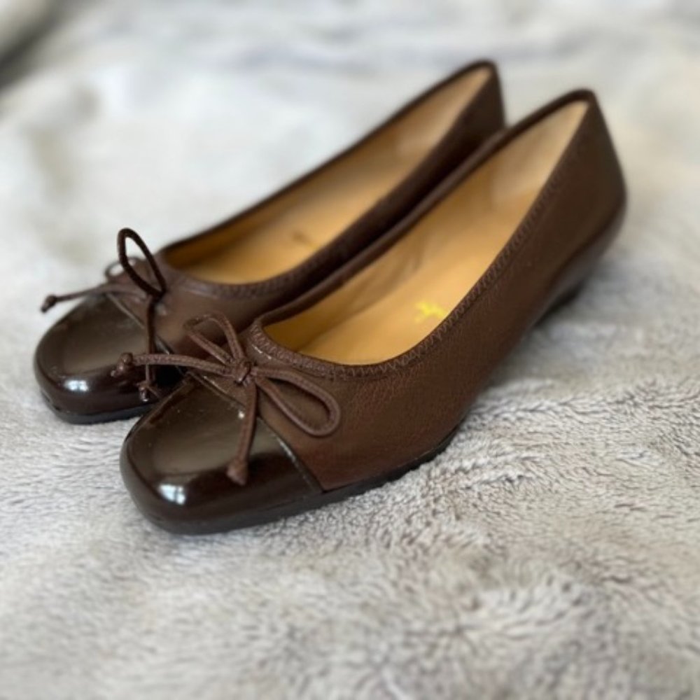 Trotters Brown Wedge Heels Size 5